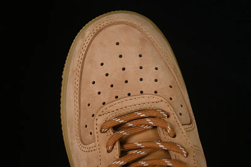 All categories Nk Air Force 1 Air Force series Nk Air Force 1 Low Air Force low top X version Nk Air Force 1'07 WB AF1 wheat color first layer suede Air Force 1 low top sneakers CJ9179-200